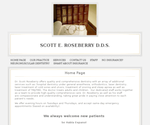 scotteroseberrydds.com: Home Page
Home Page