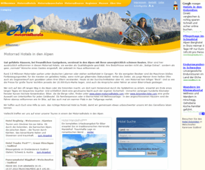 tirol-motorradhotels.com: Motorradhotel Motorrad Hotel: Motorradhotels - Motorradurlaub
Herzlich Willkommen bei den Motorradhotels! Wir haben alle Informationen rund um das Thema Motorrad Hotel. Die schönsten Touren finden Biker bei uns und die schönsten Unterkünft in unserem Alpenhotel. Planen Sie ihre Biketour auch direkt bei uns.