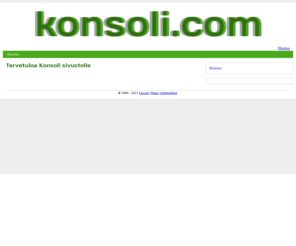 konsoli.com: Konsoli
Konsoli
