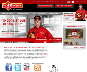 mrhandyman-uk.com: Home Repairs & Handyman Services: Mr. Handyman Help
Manage your home repairs To Do list with reliable handyman services from Mr. Handyman. Contact us today for quality residential and commercial handyman help.