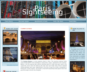 paris-sightseeing.com: Paris Sightseeing | Places you must see in Paris
Paris sightsseing. Discover the most popular Paris sightseeings, including the Louvre Museum, the Eiffel Tower, Notre Dame Cathedral, Centre Pompidou and Montmartre