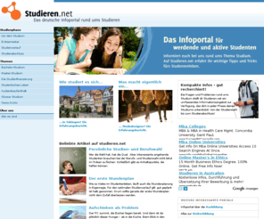 studieren.net: Infos für das Studium, Studenten und studieren | Studieren.net
Studieren.net ist das Infoportal für werdende und aktive Studenten rund um das Studium, Studienwahl, Studiengebühren und studieren.