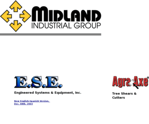 midlandindustrialgroup.com: The Midland Industrial Group
ESE (Engineered Systems & Equipment), INTEC (International Nutrition Technologies), Agra Axe International and Royal Farms are all part of the Midland Industrial Group