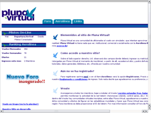 plunavirtual.org: Pluna Virtual
Pluna Virtual es una web dedicada a agrupar a todos los pilotos virtuales Uruguayos