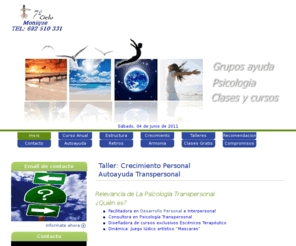 grupoayudavalencia.com: Psicologia Grupos Valencia - Terapia Talleres Crecimiento Personal
Grupos de ayuda de Psicologia Transpersonal en Valencia, terapia de grupo guiada por MONIQUE, enfocada en el crecimiento personal de conflictos emocionales y adicciones en Valencia. 