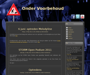 ondervoorbehoud.com: Onder Voorbehoud
Onder Voorbehoud band website