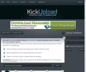 subirfacil.com: SubirFacil.com - Sube tus archivos a Internet de la forma mas facil
En SubirFacil.com podras subir tus archivos a varios servidores de descarga al mismo tiempo. Puedes subir tus archivos a MegaUpload, RapidShare y muchos mas