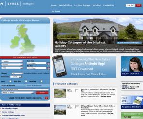 sykes-holiday-cottages.com: Holiday Cottages To Rent - Sykes Cottages - UK Cottage Holidays
Stop! You've just found the best website to browse hundreds of handpicked holiday cottages across the UK & Ireland. And prices start from just Â£3.35pppn!