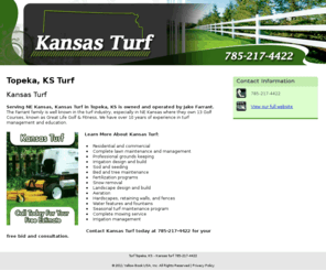 topekasod.com: Turf Topeka, KS - Kansas Turf 785-217-4422
Call today for free estimate. Kansas Turf provides complete lawn maintenance and management turfs for residential and commercial to the Topeka, KS area. 785-217-4422