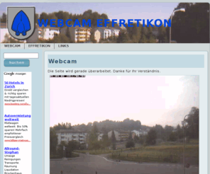 webcam-effretikon.com: Webcam Effretikon: Webcam
Seite mit einem Webcam-Bild vom Moosburg-Park Effretikon ZH/CH. Zudem hat es ein Gästebuch und die Möglichkeit, Werbefläche zu mieten.