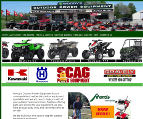 woodysone.com: Woody's Outdoor Power Equipment Chillicothe, MO
Woody's Outdoor Power Equipment in Chillicothe, MO has all your Gravely, Husqvarna and Kawasaki needs whether you are a Professional, Landowner or Homeowner.