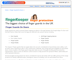 finger-protectors.com: Finger Guards.
Finger Guards - door safety products - anti finger trapping | A choice of finger guard models, colours and prices.
