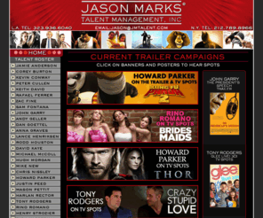 jmtalent.com: Jason Marks Talent Management
Representing the best in Trailer & Promo voiceovers.