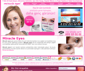 miracleeyes.org: Miracle Eyes | Sadece 20 dakikada göz çevrenizi doğal olarak sıkılaştırın! | Sipariş 0 212 221 02 02
Miracle eyes ile sadece 20 dakika içerisinde daha genç görünün! Üstelik Kredi Kartına 12 Taksit Aynı Gün Kargo ve Kapıda Ödeme Avantajlarıyla.