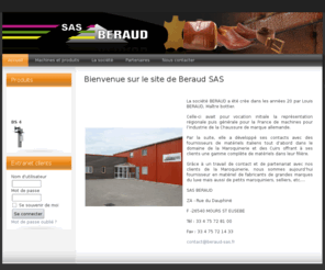 beraud-sas.com: BERAUD SAS - Votre partenaire machines  - Accueil
BERAUD sas