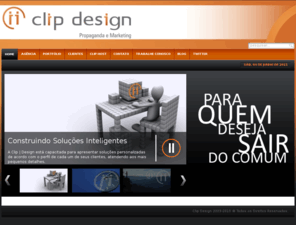 brunoroberto.com: Clip | Design - Home
Somos uma empresa com experiência e vocação voltada para: Criação de Sites e Hot-Sites Promocionais, Peças gráficas para mídia impressa, Logomarcas, Identidade Visual, Banners, Material de Divulgação para WEB, Promoção de Vendas, Edição de Vídeo Digital, Fotos conceituais.