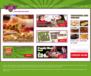 famous-moes.net: Welcome to Famous Moes Pizza (www.famousmoes.com) - Home page
Famous Moes Pizza