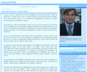 francoispinte.com: Le blog de Francois PINTE
Le Blog de François Pinte Président de l'UMP de Loire-Atlantique