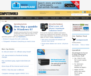 windowsadvantage.com: Computerworld - IT news, features, blogs, tech reviews, career advice
Computerworld covers a wide range of technology topics, including software, security, operating systems, mobile, storage, servers and data centers, and technology companies such as Microsoft, Google and Apple.