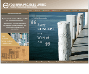 yogiinfra.com: YOGI SUNG-WON (INDIA) LTD.
Yogi Infra is one of the fastest growing organisation in India with experience in infrastructure development and civil constructions. Founded in 1989, the Company is well diversified and professionally managed.