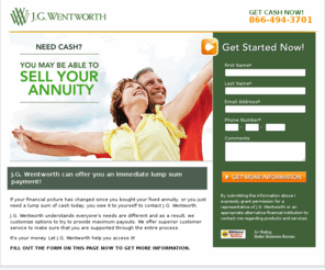 jgannuities.com: JG Wentworth | Sell Annuities and Structured Settlements
J.G. Wentworth