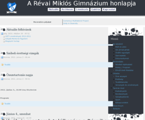 revai.hu: A Révai Miklós Gimnázium honlapja
