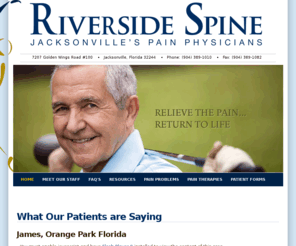 riversidespine.com: Welcome to Riverside Spine
