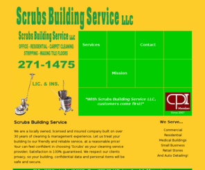 scrubsbuildingservice.com: Millennium Janitorial Services
Lisensed and Insured Janitorial contractor in New London Connecticut; Building maintenance, automotive detailing, and carpet cleaning