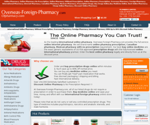 1zyrtec.com: Best Online Foreign Pharmacy Drugstore-International Pharmacy-Overseas Pharmacy & Discount Pharmacy
We're the best online foreign pharmacy and drugstore, international pharmacy, overseas pharmacy and discount pharmacy. You can order prescription drugs online without prescription at the lowest prices on the internet