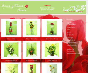 amoryrosas.com: Amor y Rosas : Floreria : Regalos : Envios :: Dia de San Valentin
Amor y Rosas envía flores, peluches y regalos a esa persona tan especial con el cuidado y la atención que desea