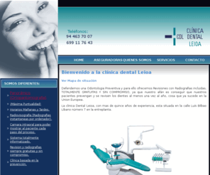 clinicadentalleioa.com: Clínica dental Leioa
Clinica dental Leioa, Dentista Leioa, Panoramico Leioa, Implantes Leioa, Laboratorio Leioa