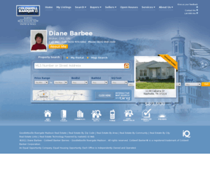 dianebarbeehomes.com: Goodlettsville Rivergate Madison Real Estate - Diane Barbee - Coldwell Banker Barnes - Goodlettsville Rivergate Madison
Goodlettsville Rivergate Madison Homes, Real Estate, Condos, New Homes, and Vacant land available to search through.