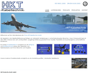 flugzeugkabel.com: Home « HKT-Kabeltechnik GmbH
beschreibung