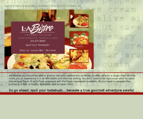 la-bistro.com: home
This is a fine dining restaurant in your city.