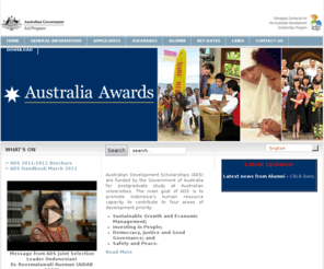 adsindonesia.or.id: Australian Development Scholarships - Home
Australian Development Scholarships