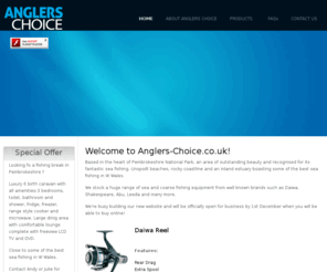 anglers-choice.co.uk: Anglers Choice - Welcome!
We stock a huge range of sea and coarse fishing equipment from well known brands such as Daiwa, Shakespeare, Abu, Leeda and many more.