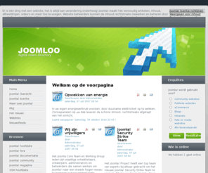 sqore.com: Welkom op de voorpagina
Joomla! - Het dynamische portaal- en Content Management Systeem