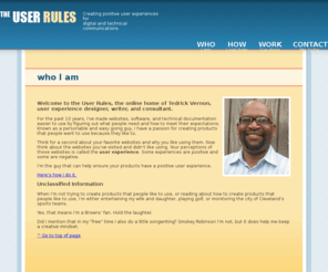 theuserrules.com: The User Rules
Creating positive user experiences for web and technical communications products