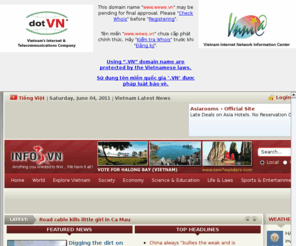 wewe.vn: Vietnam Domains Registrar .VN ccTLD, web hosting, e-mail, VOIP, News
