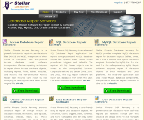 database-repair-software.com: Database Repair software repair damaged & corrupted database
Database repair software repair corrupted access database & SQL Server Database.
