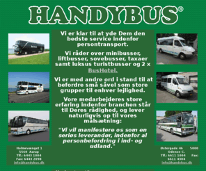 handybus.dk: HANDYBUS A/S - Velkommen
