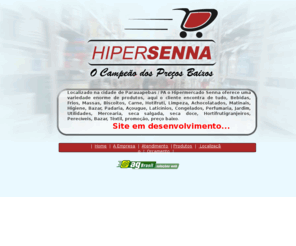 hipersenna.com.br: HIPERSENNA - Bebidas, Frios, Massas, Biscoitos, Carne - Supermecado Parauapebas / PA
Localizado na cidade de Parauapebas / PA o Hipermercado Senna oferece uma variedade enorme de produtos, aqui o cliente encontra de tudo, Bebidas, Frios, Massas, Biscoitos, Carne, Hotifruti, Limpeza, Achocolatados, Matinais, Higiene, Bazar, Padaria, Açougue, Laticínios, Congelados, Perfumaria, Jardim, Utilidades, Mercearia, seca salgada, seca doce, Hortifrutigranjeiros, Perecíveis, Bazar, Têxtil, promoção, preço baixo