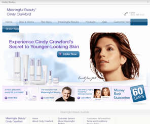 meaningfulbeauty.com.au: Meaningful Beauty Australia - Skin Care System by Cindy Crawford - Meaningful Beauty Australia
Diminish the visible signs of aging with Meaningful Beauty® by Cindy Crawford - the skin care system with antioxidants.