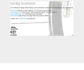 nickyhustinx.com: nicky hustinx
Website for drummer Nicky Hustinx.