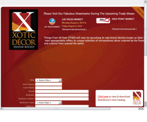 xotic-decors.com: (XOTIC DECOR) new identity of ---Things From All Over---
extraordinary great Xotic Decors and decorations from around the world cultures