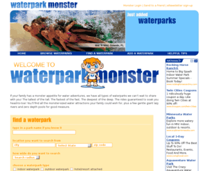 americastopwaterparks.com: Waterpark Monster | Home
Waterpark Monster is the most compete water park directory with listings to the best indoor and outdoor water parks and resorts in the country.