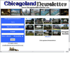 chicagolandnewsletter.com: chicagoland newsletter for chicagoland and the surrounding suburbs.
chicagoland newsletter for chicagoland and the surrounding suburbs.