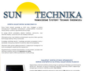 suntechnika.com: Suntechnika - systemy solarne
