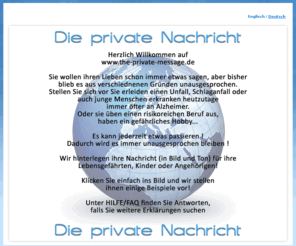 die-private-nachricht.com: My Messages :: The private message / Die private Nachricht
private message, private nachricht, message