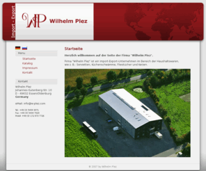 w-plez.com: w-plez.com - Ihr Partner für Servietten und vieles mehr
Handeslbetrieb Wilhelm Plez. Wir bieten Ihnen eine große Kollektion an Servietten für Wiederverkauf an.